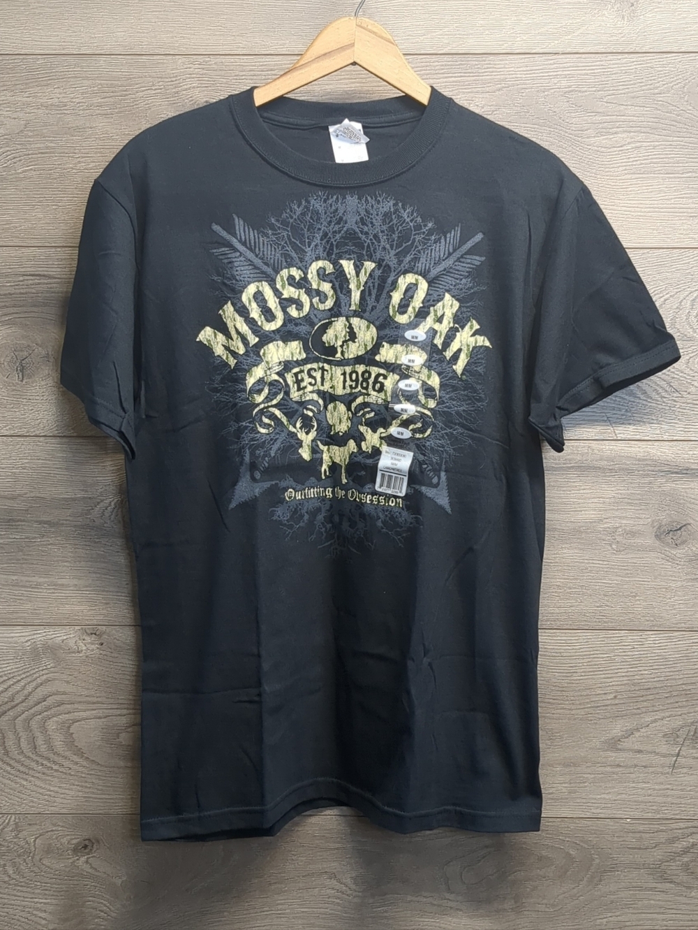 Men's Gildan Mossy Oak Short Sleeve T-shirt Size Medium
